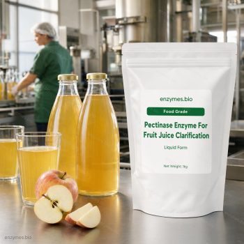 Pectinase Enzyme For Fruit Juice Clarification Food Grade Liquid — industrial enzyme by enzymes.bio