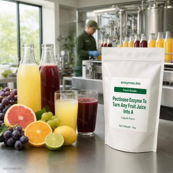 Pectinase Enzyme To Turn Any Fruit Juice Into A Food Grade Liquid — industrial enzyme by enzymes.bio