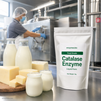 Течен ензим каталаза за хранителни цели — индустриален ензим от enzymes.bio