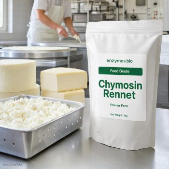 Chymosin Rennet Food Grade Powder — industrial enzyme by enzymes.bio