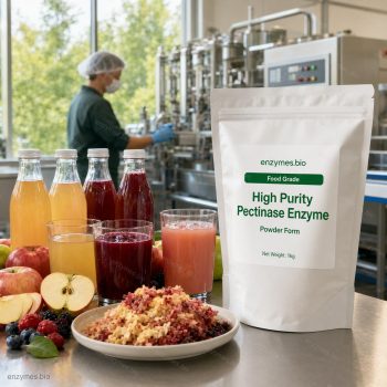 High Purity Pectinase Enzyme Food Grade Powder — industrial enzyme by enzymes.bio