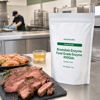 Bromelain Enzyme 200,000 U/g Food Grade Enzyme 400GDU