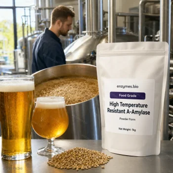 High Temperature Resistant Α-Amylase Food Grade Powder — industrial enzyme by enzymes.bio