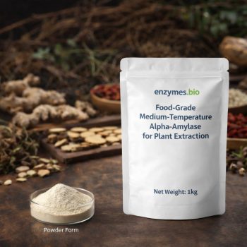 Food Grade Alpha-Amylase for Plant Extraction — bulk powder supplier | Enzymes.Bio
