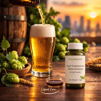 High Temperature Alpha-Amylase for Alcohol & Brewing Starch Liquefaction