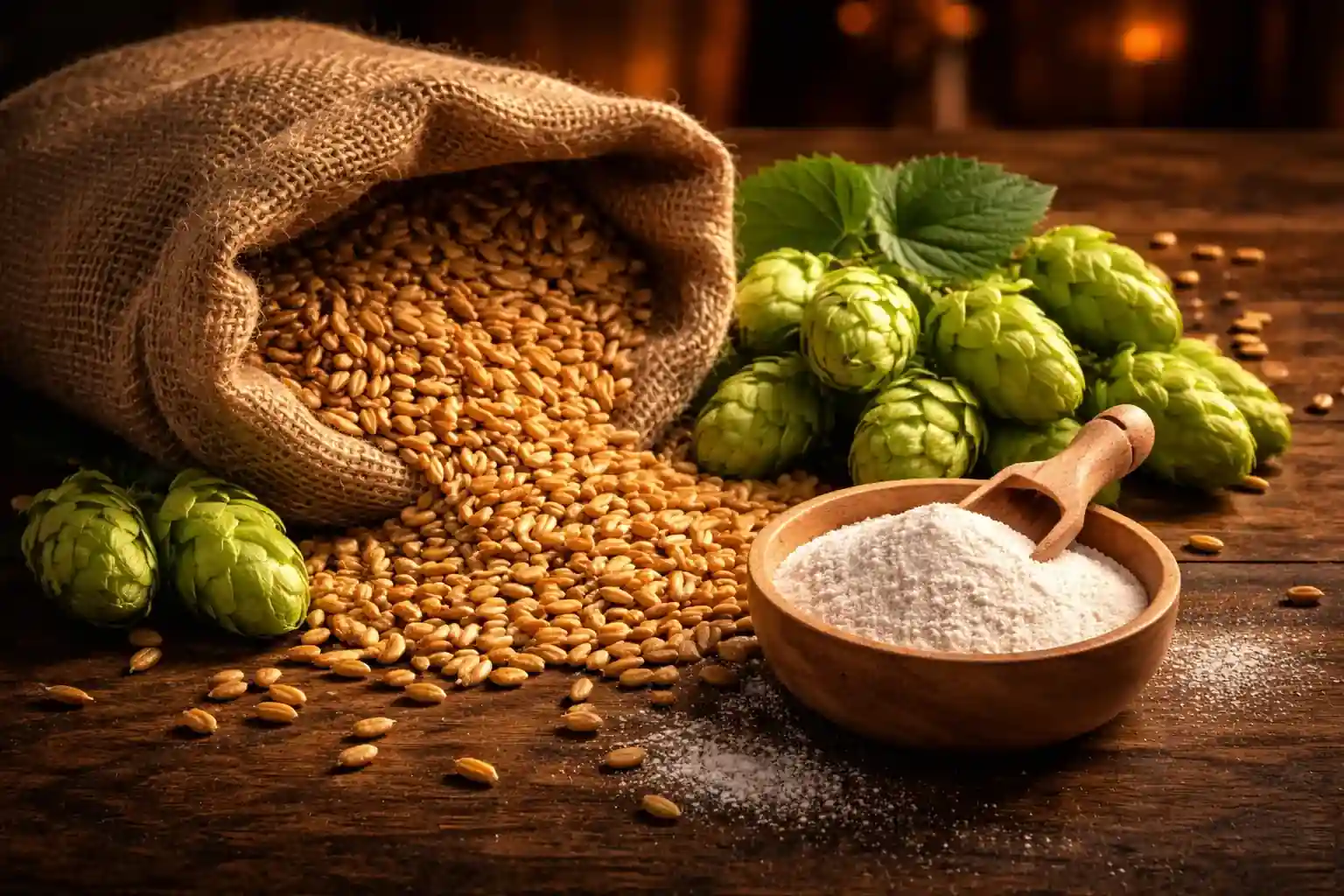 Brewing enzymes